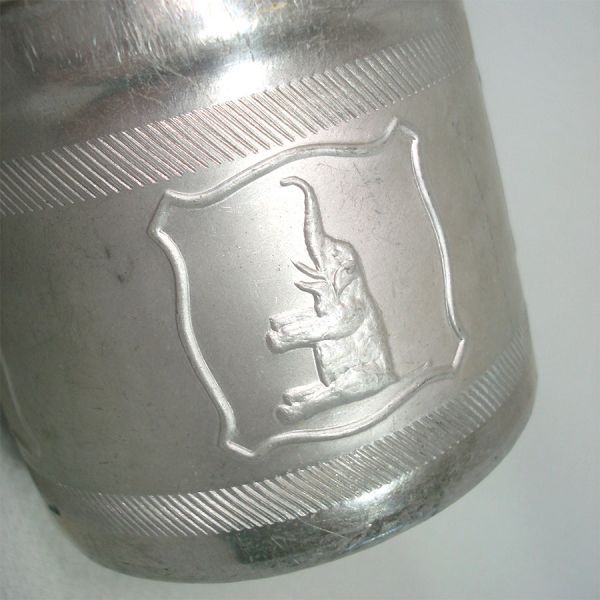 Embossed Aluminum Baby Cup Circus Theme #3