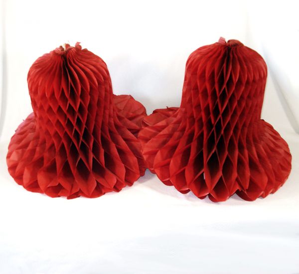 Honeycomb Tissue, Die Cut Paper Christmas Decorations #3
