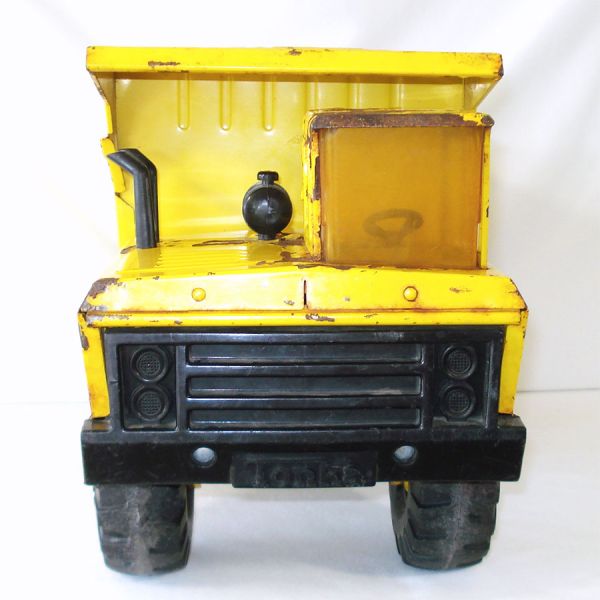 Mighty Tonka Big Yellow Metal Dump Truck 1970s #5