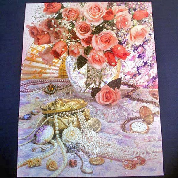 Treasured Memories Springbok Jigsaw Puzzle, Vintage Jewelry #2