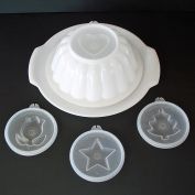 Tupperware 5 Piece Gelatin Mold Set