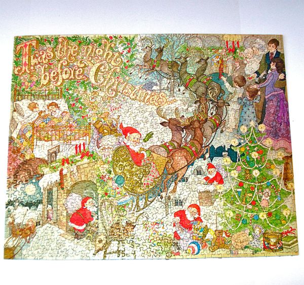 Night Before Christmas Clement Moore Springbok Jigsaw Puzzle #2