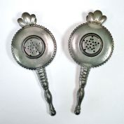 Bizarre Silverplate Shakers Unknown Purpose Clearance