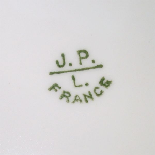 Jean Pouyat Limoges Porcelain Violets Plate #3