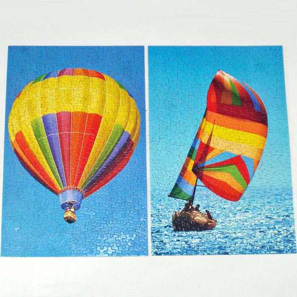Voyages Springbok Double Jigsaw Puzzle, Sailing Ballooning #2