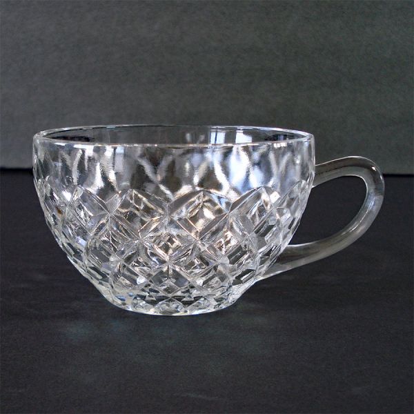 Hocking Waterford Waffle Six Glass Cups #2
