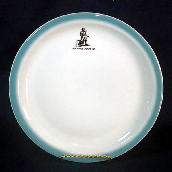 Wallace Air Force Plant 78 Restaurant Ware Dinner Plates Clearance