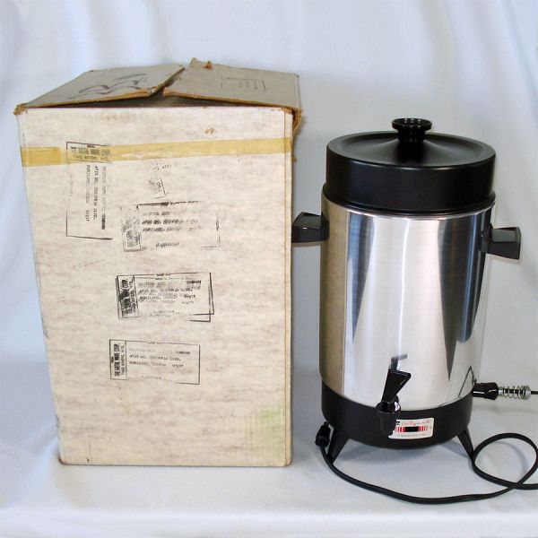 Empire Wizard 42 Cup Electric Coffee Percolator 1960s #2