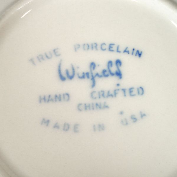 Winfield Dragon Flower 6 Fruit Dessert Bowls #3