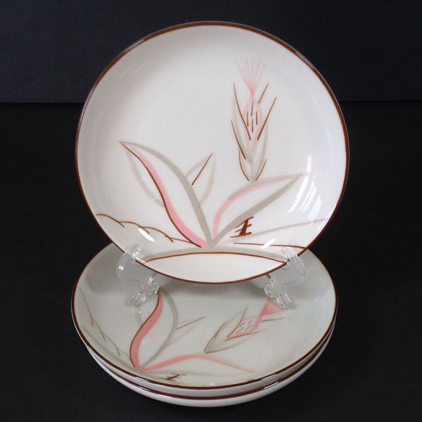 Winfield Dragon Flower 3 Bread Plates