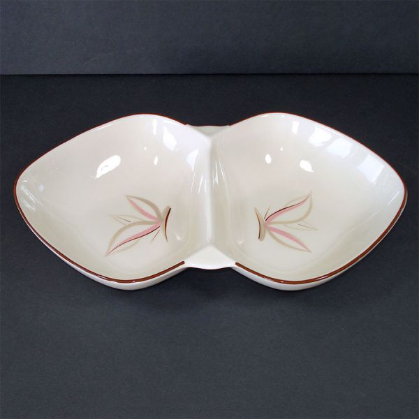 Winfield Dragon Flower Divided Vegetable Bowl Clearance