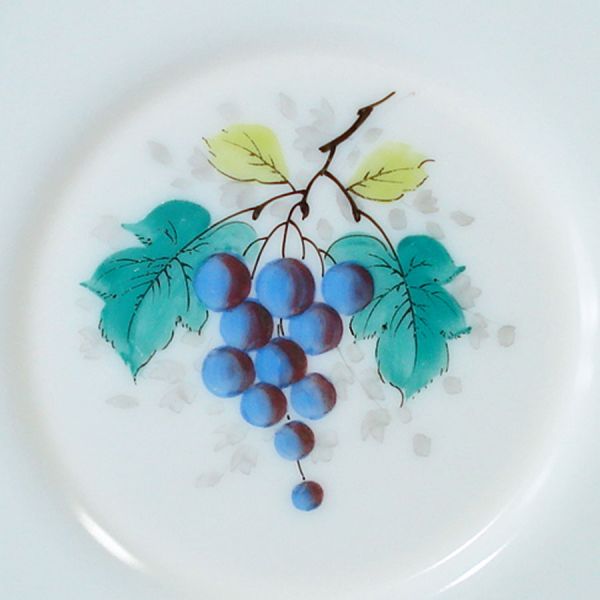 Westmoreland Beaded Edge Fruit 4 Dinner Plates Clearance #5