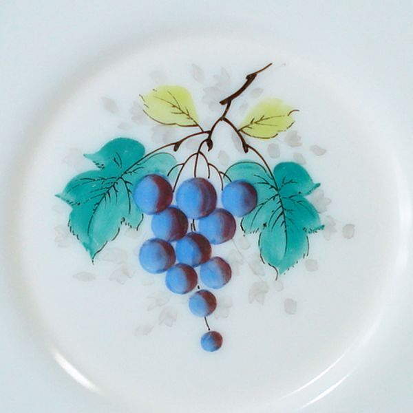 Westmoreland Beaded Edge Fruit 4 Dinner Plates #5