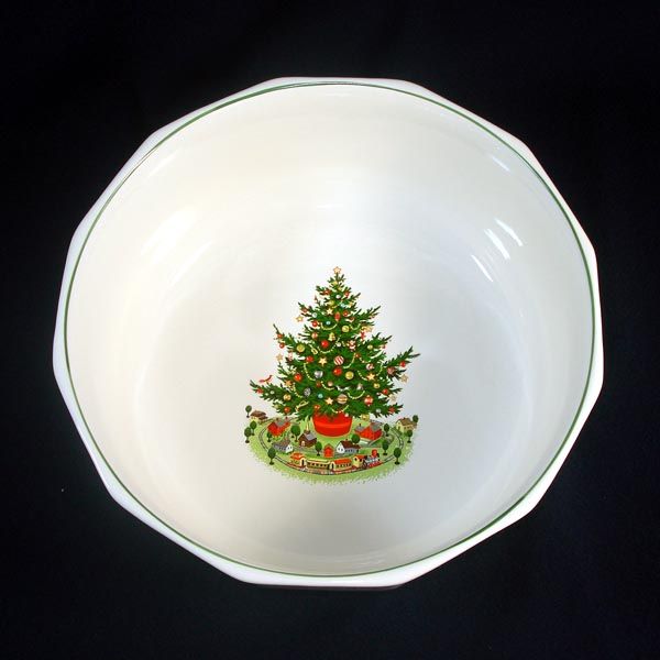 Pfaltzgraff Christmas Heritage Big Salad Serving Bowl #2