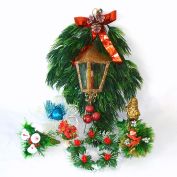 Lot Mid Century Plastic Greenery Christmas Decor