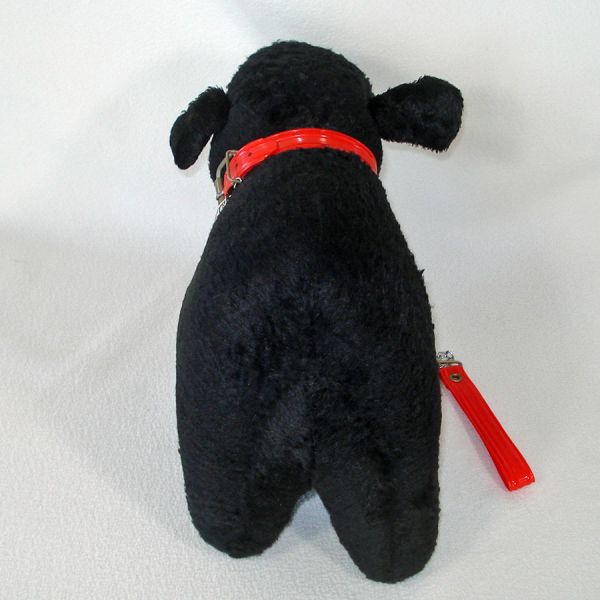 1960s Straw Stuffed Bear on Leash Toy, Yellowstone Souvenir #6