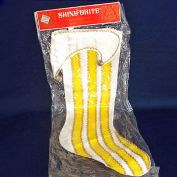 Shiny Brite Elf Boot Christmas Stocking Mint in Package Clearance