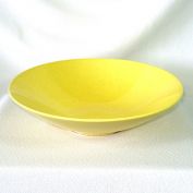 Mid Century Speckled Yellow Dinnerware Serving Bowl Clearance