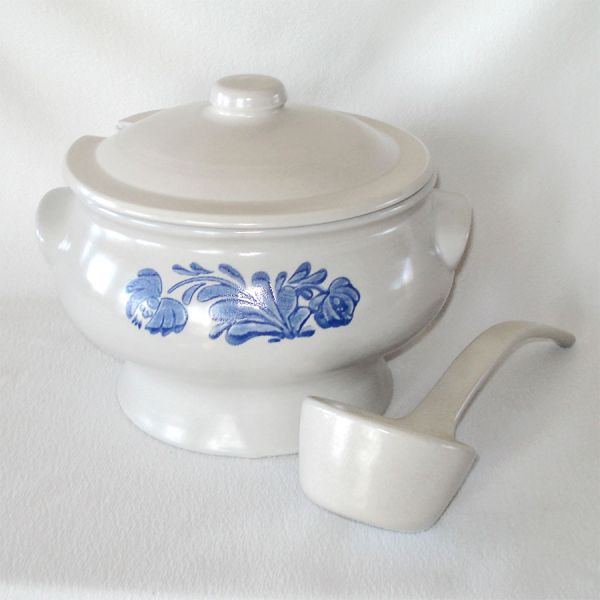 Pfaltzgraff Yorktowne Soup Tureen With Ladle #2