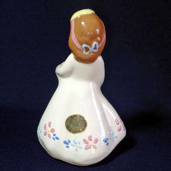 California Pottery Weil Ware Lady Flower Holder Vase Clearance #2