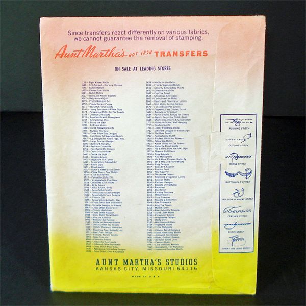 Aunt Marthas Signs of the Zodiac Hot Iron Transfer Pattern Sealed #3