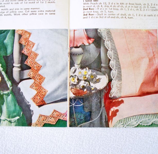 Crochet Lace Edgings 3 Pattern Instruction Booklets 1950s #3