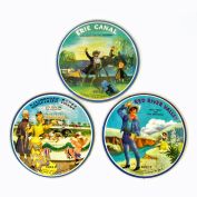 3 Vintage Children's Picture Disc Records