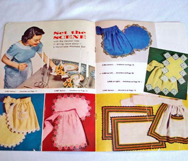 Four 1950s Crochet Pattern Instruction Booklets #4