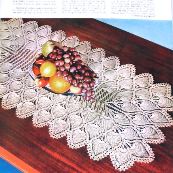 Crochet Favorites 5 Pattern Booklets Bedspreads, More 1940s - 1950s #5