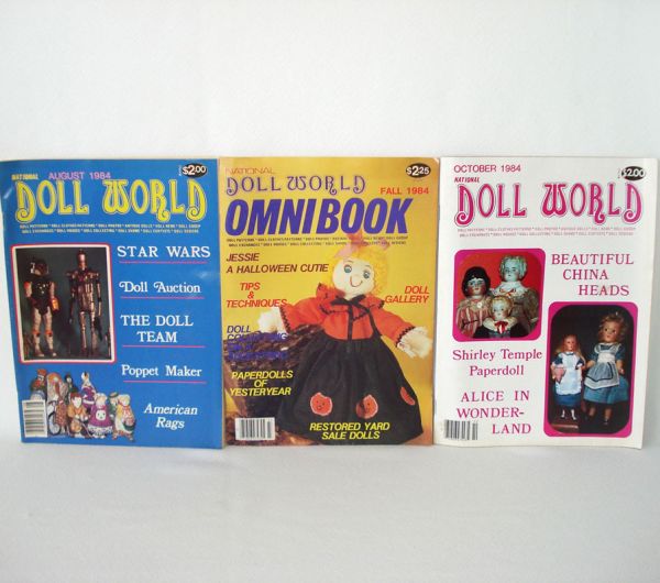 National Doll World Magazine 11 Issues 1984 #4