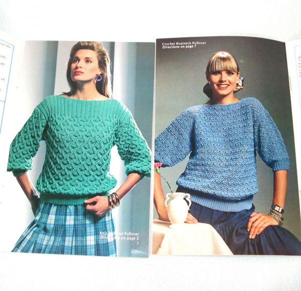 Lot 9 Vintage Crochet Pattern Books, Magazines #7