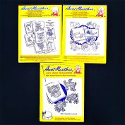 Aunt Marthas 3 Fruits Vegetables Tea Towels Embroidery Transfer Patterns Sealed