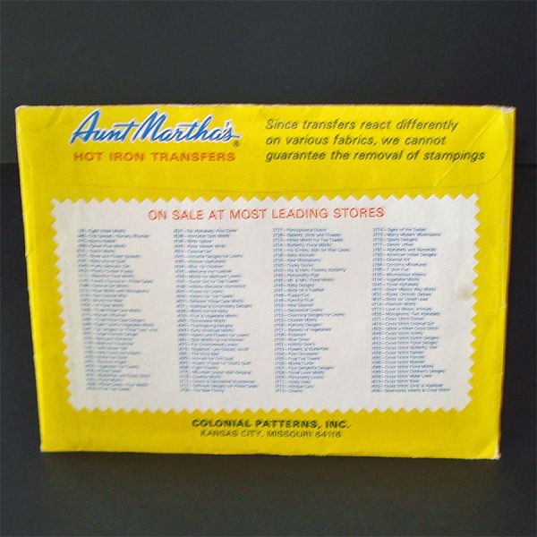 Aunt Marthas Down Mexico Way Iron On Transfer Patterns Sealed #3