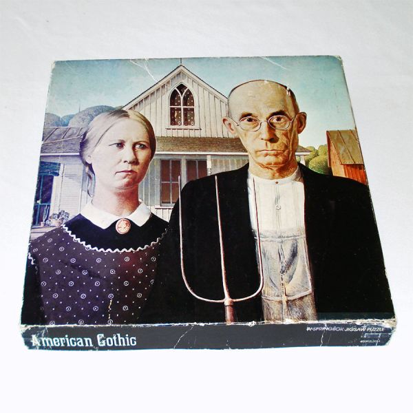 American Gothic Springbok 1972 Fine Art Jigsaw Puzzle Complete