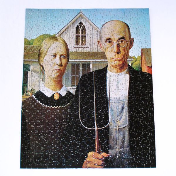American Gothic Springbok 1972 Fine Art Jigsaw Puzzle Complete #2