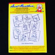 Aunt Marthas Kitten Towel Motifs Sealed Embroidery Transfer Patterns