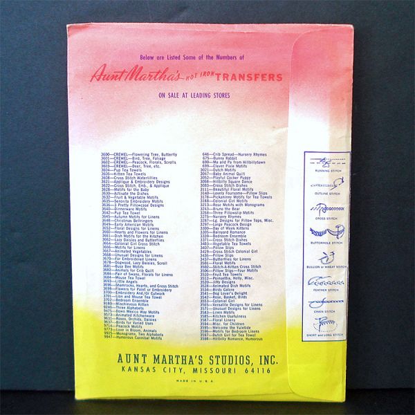 Aunt Marthas Clever Pixie Motifs Embroidery Transfer Pattern Sealed #3