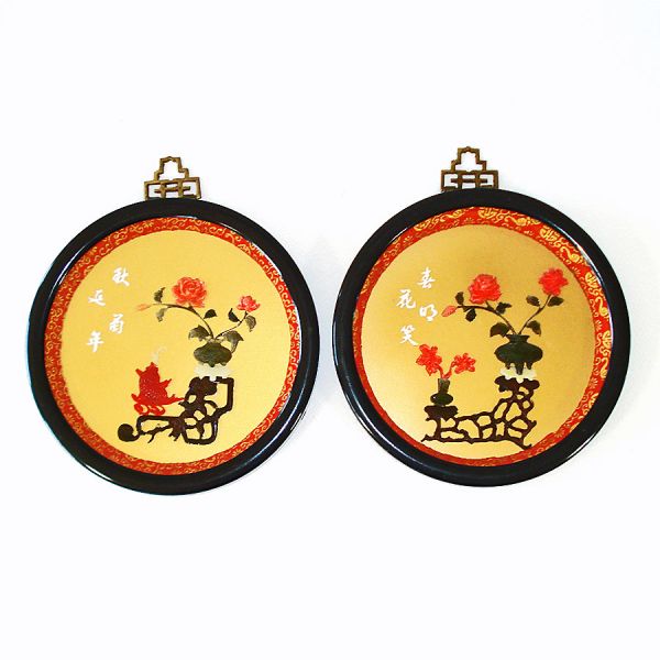Chinese Dimensional Shadow Box Wall Art Plaques