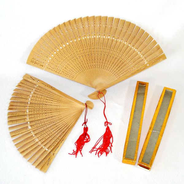 Celluloid Faux Tortoise Folding Hand Fan Plus 3 Others #6