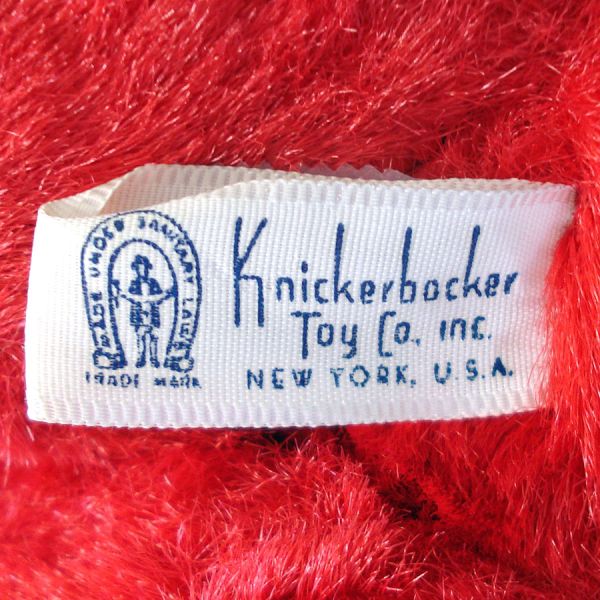 African American Knickerbocker Plush Baby Santa Christmas Doll #7