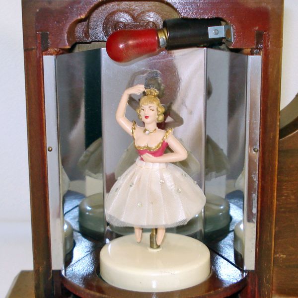 United Dancing Ballerina Musical Lighted Animated Clock #2
