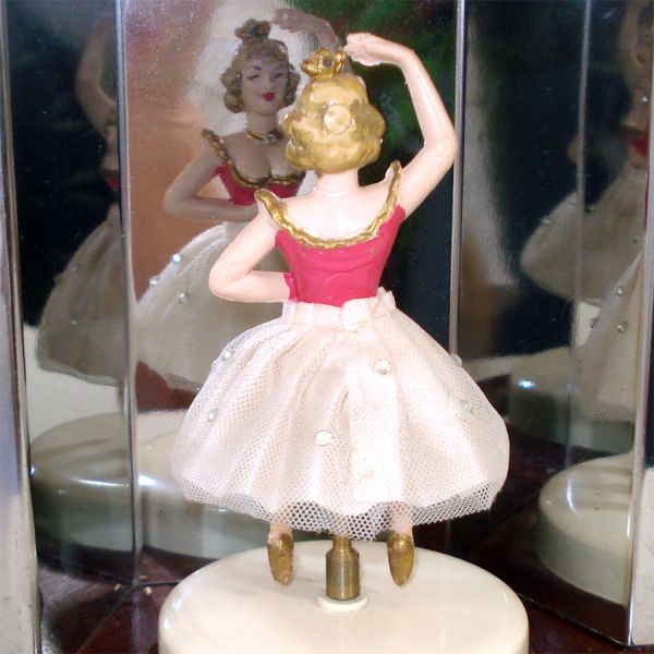 United Dancing Ballerina Musical Lighted Animated Clock #3