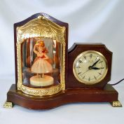 United Dancing Ballerina Musical Lighted Animated Clock