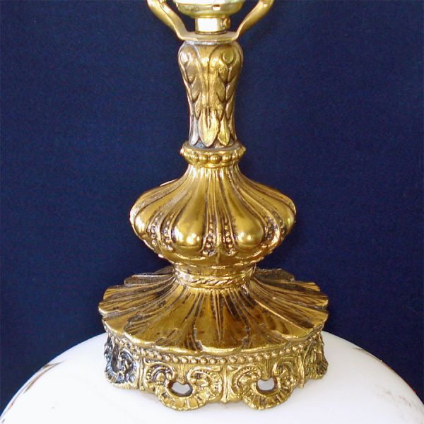 Acanthus Leaf Cast Metal Lamp Spacer Part #3