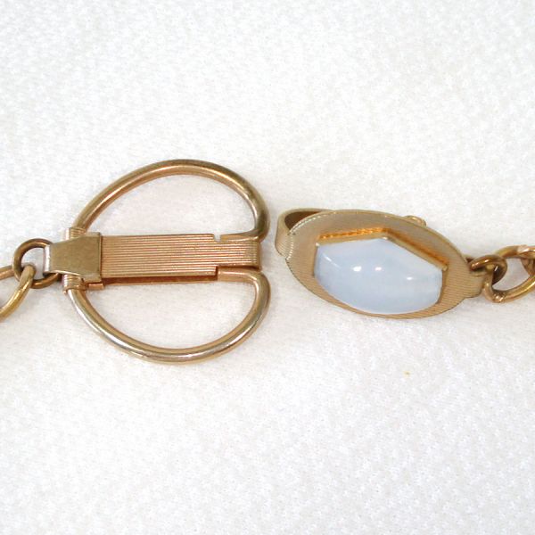 Agate Watch Fob With BYU Sports Medals 1935 - 1941 #2