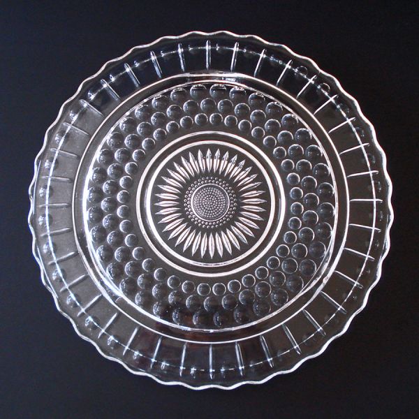 Chrome Cake Saver Keeper With Glass Underplate #2