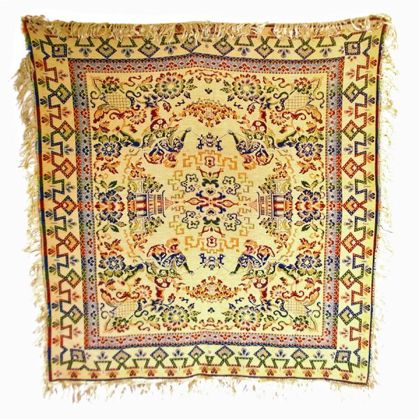 Gobelin Style Pictorial Rococo Tapestry Wall Hanging or Throw
