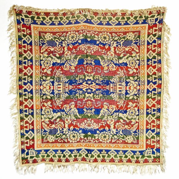 Gobelin Style Pictorial Rococo Tapestry Wall Hanging or Throw #2