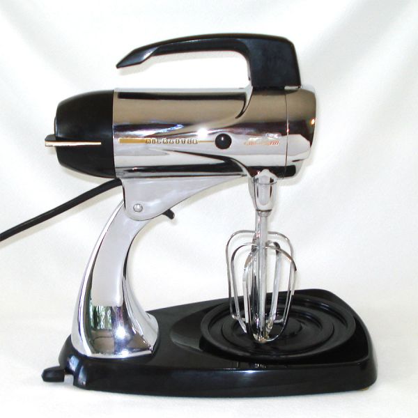 Sunbeam 1950s Chrome 12C Mixmaster Electric Kitchen Mixer #2
