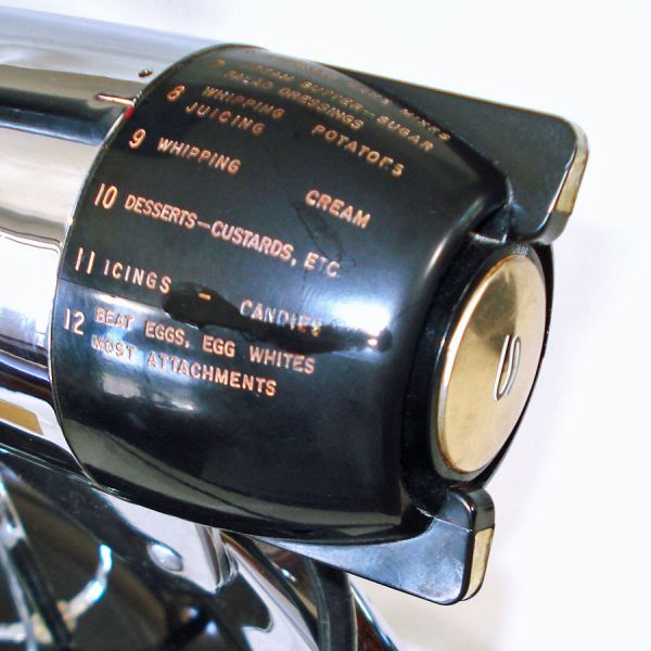 Sunbeam 1950s Chrome 12C Mixmaster Electric Kitchen Mixer #6
